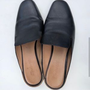 Madewell The Willa Loafer Mule Black Size 8.5